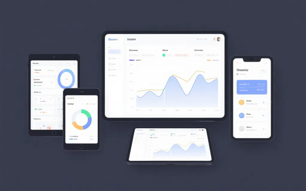 多端自适应趋势数据界面设计